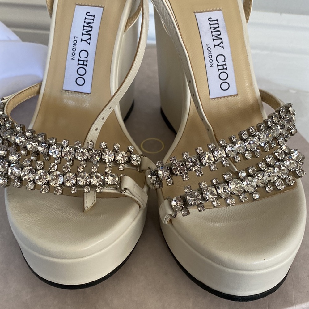 Jimmy Choo Bing Wedge 120 - Picture 13 of 16